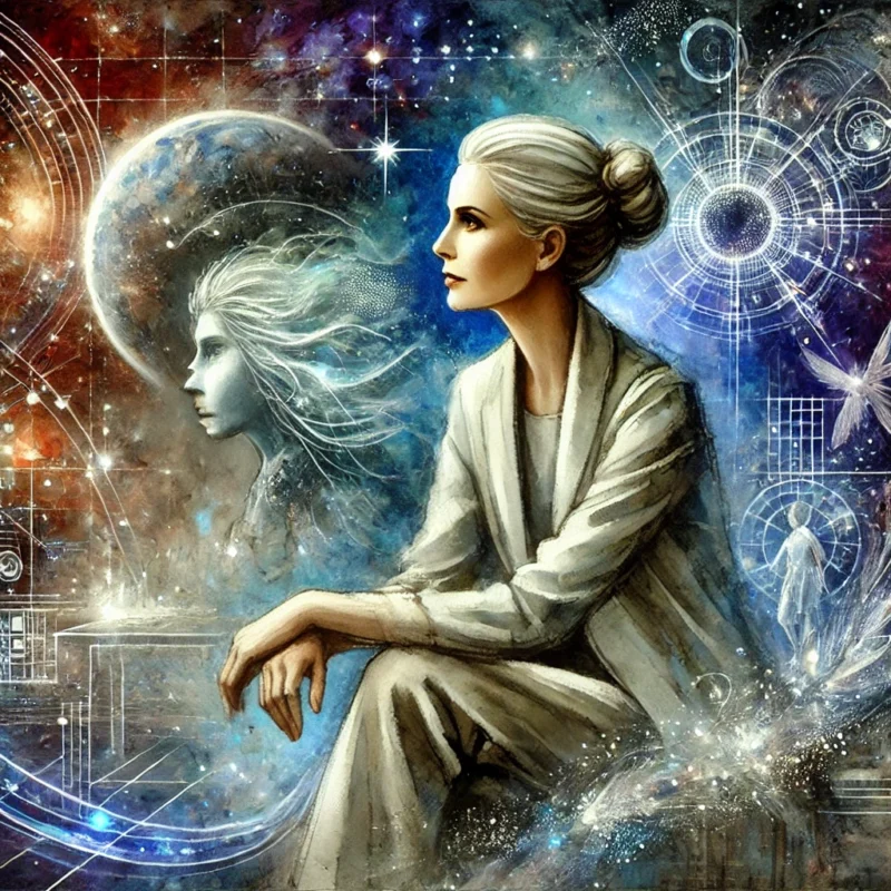 fantasy watercolor image Joan D. Vinge